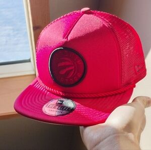 New Era Black and Red Cap